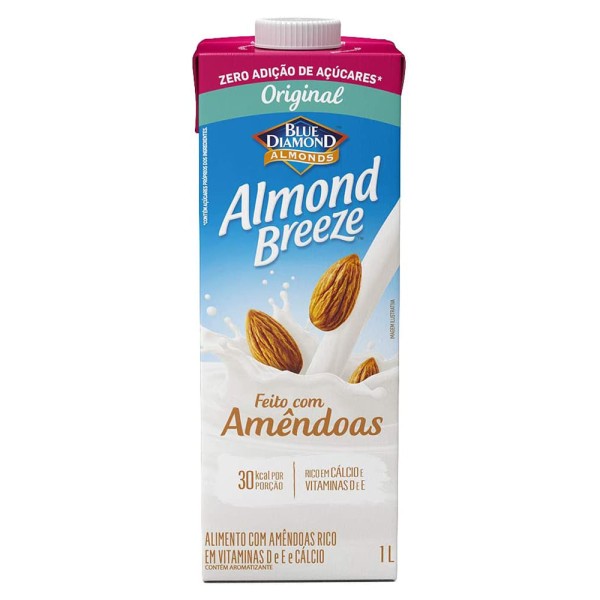 Encontraproduto.com.br - Bebida Vegetal de Amêndoas Original Almond Breeze 1L Blue Diamond Almonds