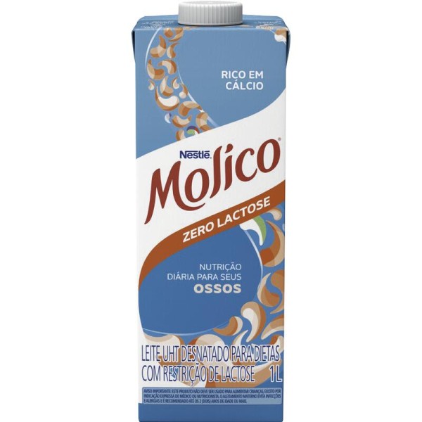 Encontraproduto.com.br - Leite Longa Vida Molico Zero Lactose TP com 1L