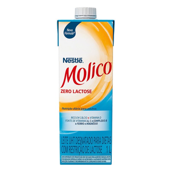 Encontraproduto.com.br - Leite Longa Vida Molico Zero Lactose TP com 1L