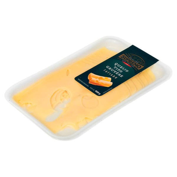 Encontraproduto.com.br - Queijo Gruyére Supremo Fatiado Bandeja 150g