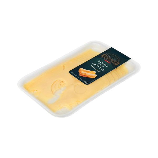 Encontraproduto.com.br - Queijo Gruyére Supremo Fatiado Bandeja 150g