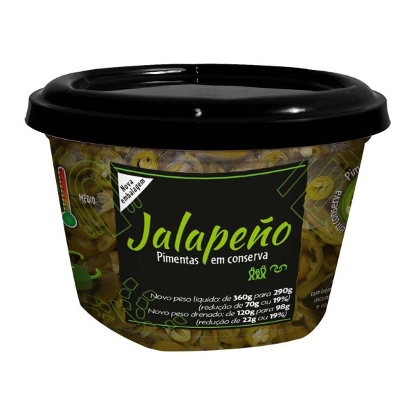 Encontraproduto.com.br - Pimenta Jalapeño Sequoia 290g