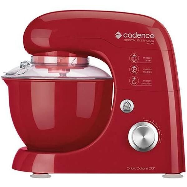 Encontraproduto.com.br - Batedeira Orbital Cadence Colors BAT501 Vermelho