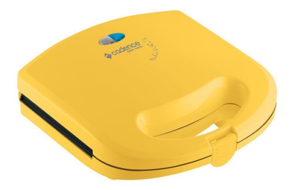 Sanduicheira Mini Grill Cadence SAN234 Amarela 220V