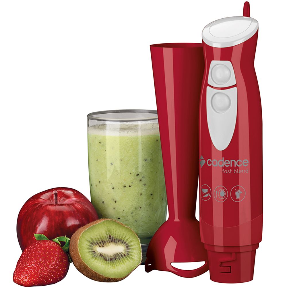 Encontraproduto.com.br - Mixer Cadence Fast Blend Colors Vermelho
