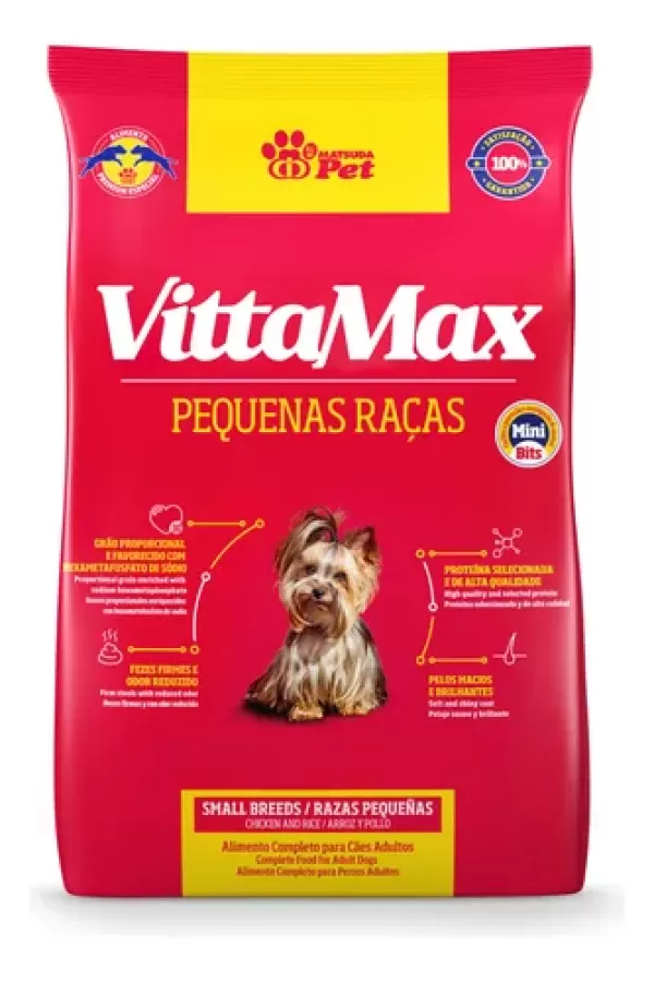 Ração Vittamax Cachorro Raça Pequena Premium Especial 10,1kg