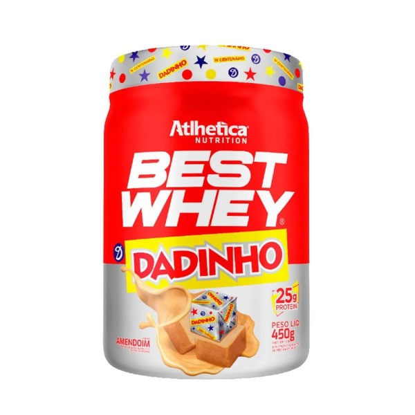 Encontraproduto.com.br - Best Whey Gourmet 450g Atlhetica Nutrition Whey 3w Sabor Dadinho