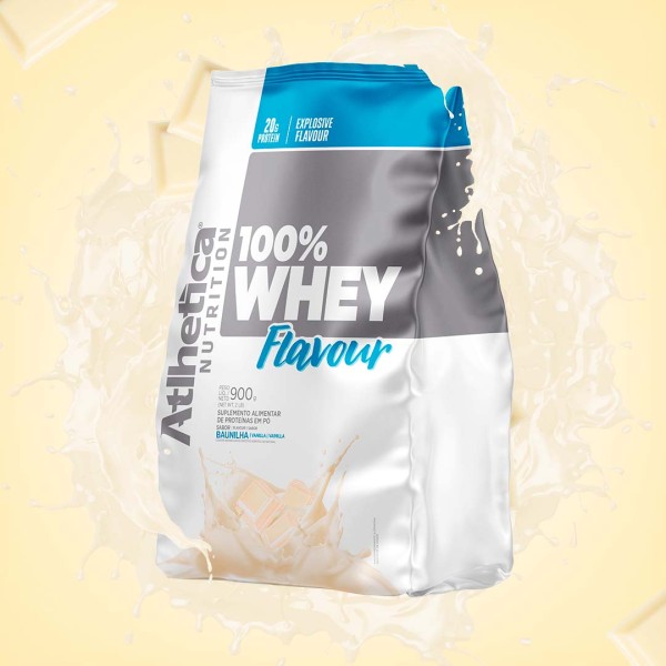 Encontraproduto.com.br - 100% Whey Flavour Baunilha Pacote