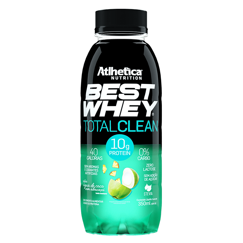 Encontraproduto.com.br - Best Whey Total Clean 350ml - Água de Coco com Abacaxi