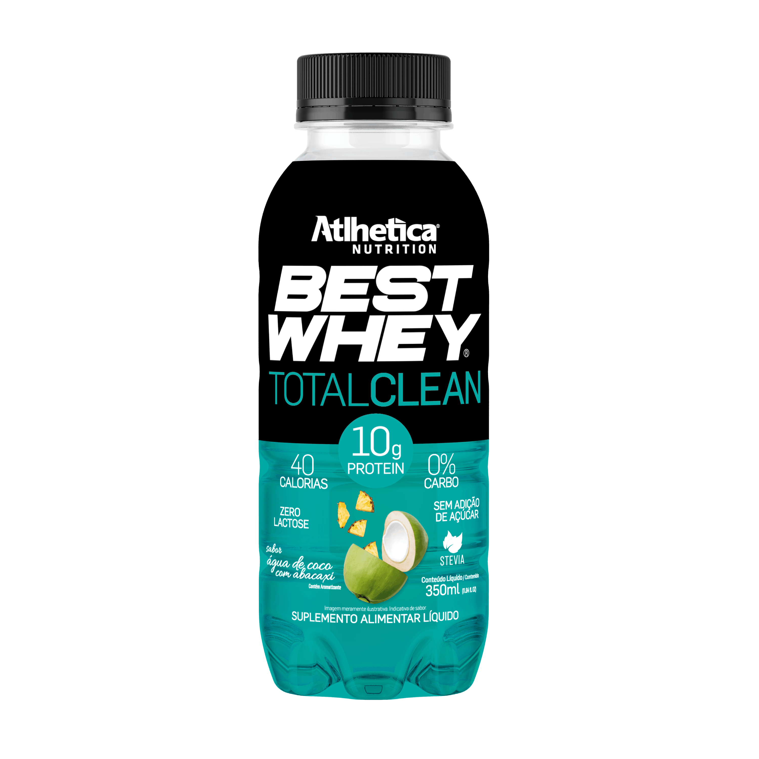 Encontraproduto.com.br - Best Whey Total Clean 350ml - Água de Coco com Abacaxi