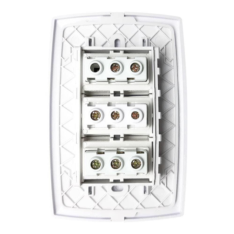 Encontraproduto.com.br - Conjunto 3 Tomadas 2P+T 20A/250V 4x2 Branco Home