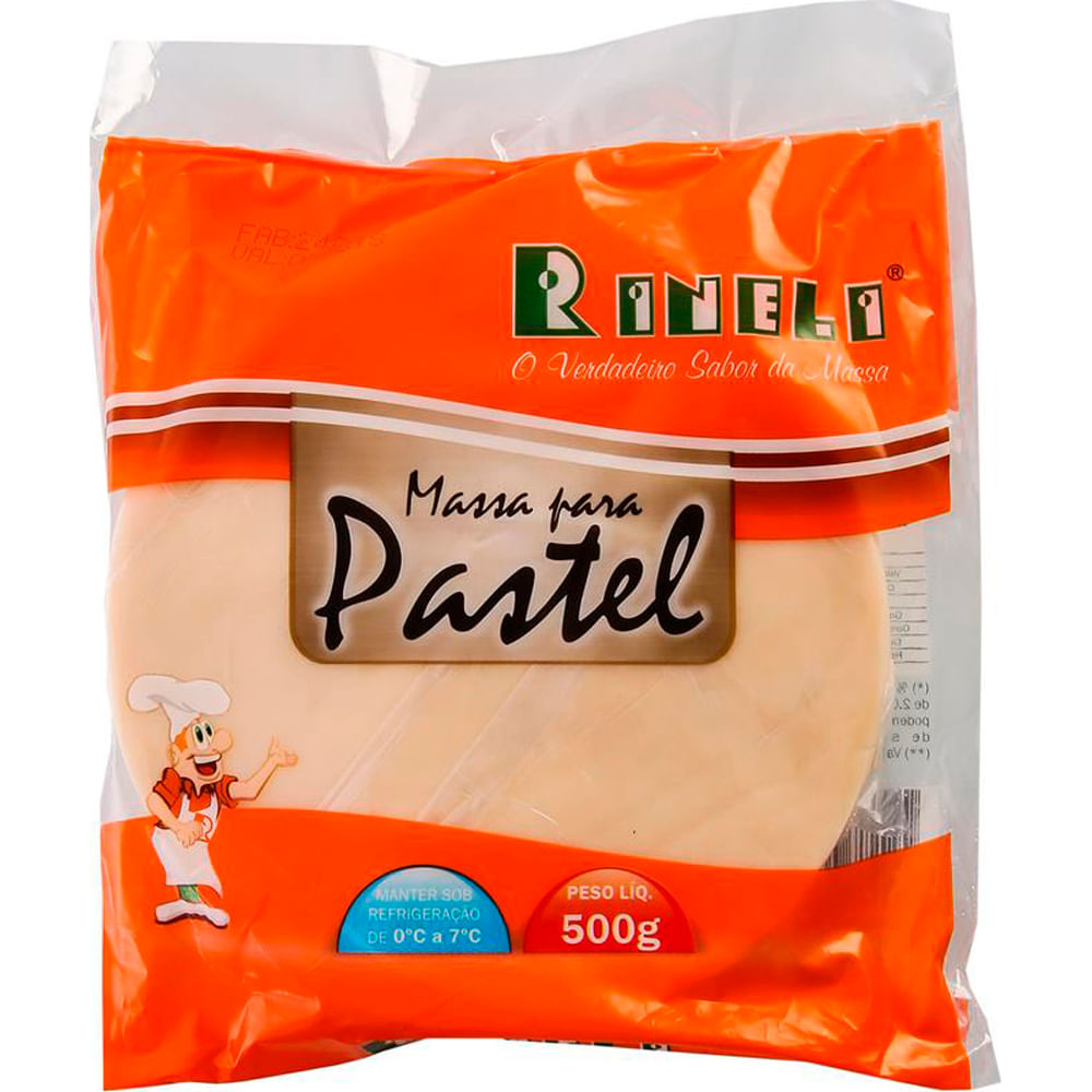 Encontraproduto.com.br - Massa para Pastel Rineli 500g