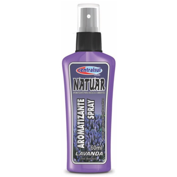 Aromatizante Spray Natuar Lavanda 60ml - CentralSul