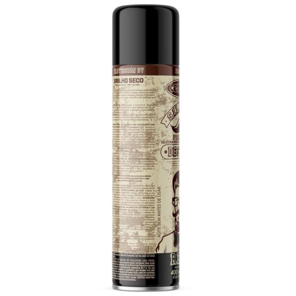 Encontraproduto.com.br - Silicone Aerossol Men Retro 400ml - Centralsul