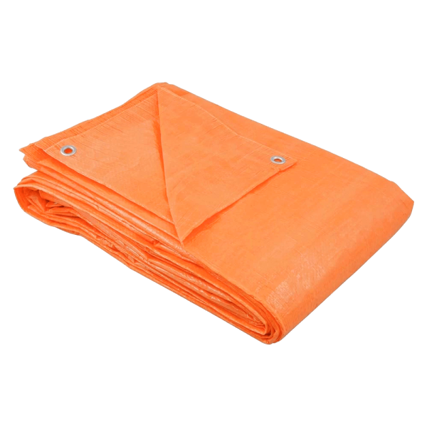 Encontraproduto.com.br - Lona Tecnoplast Carreteiro Impermeável, 4 x 4 Metros, Laranja - 1479