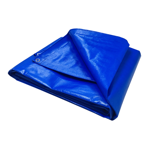 Encontraproduto.com.br - Lona Tecnoplast Carreteiro Impermeável, 4 x 4 Metros, Azul - 1300