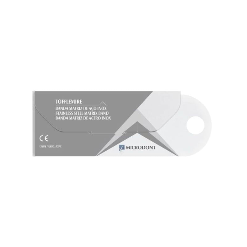 Encontraproduto.com.br - Banda Matriz de Aço Inox Tofflemire Nº1 com 12 - Microdont