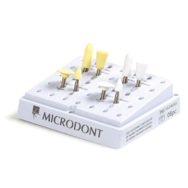 Encontraproduto.com.br - Kit Acabamento e Polimento de Resina Composta - Microdont