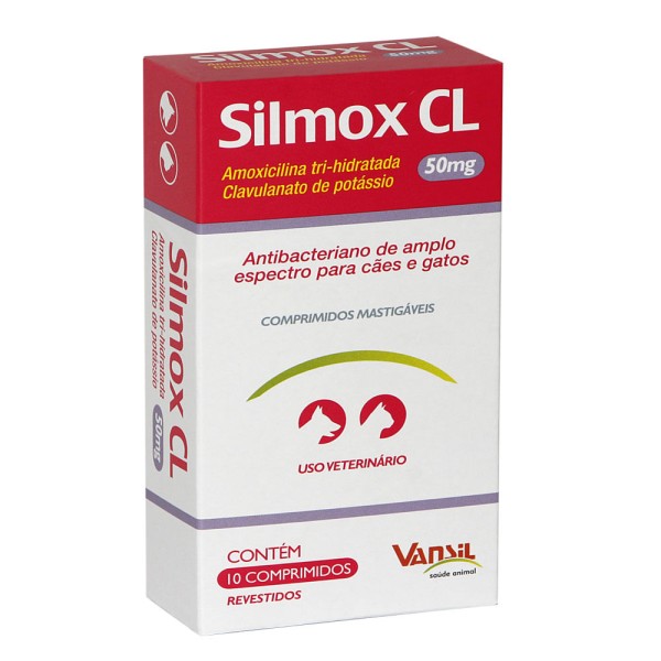 Encontraproduto.com.br - Silmox CL 50mg Antibiótico Vansil