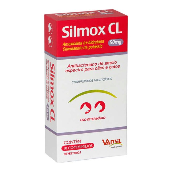 Encontraproduto.com.br - Silmox CL 50mg Antibiótico Vansil