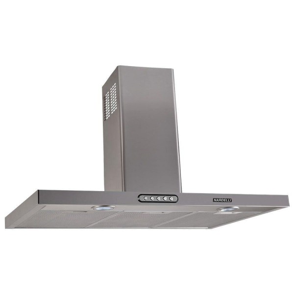 Encontraproduto.com.br - Coifa De Parede 90cm Retangular Duto Slim Inox 110v