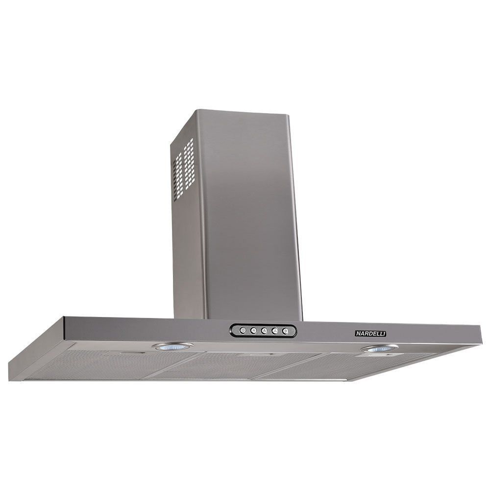 Encontraproduto.com.br - Coifa De Parede 90cm Retangular Duto Slim 220v