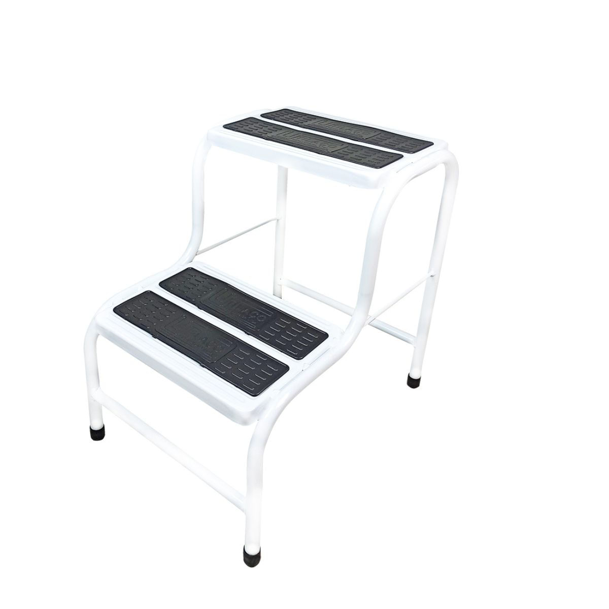 Encontraproduto.com.br - Banqueta Escada De Aço 2 Degraus Udm-0565 Branco Utilaço