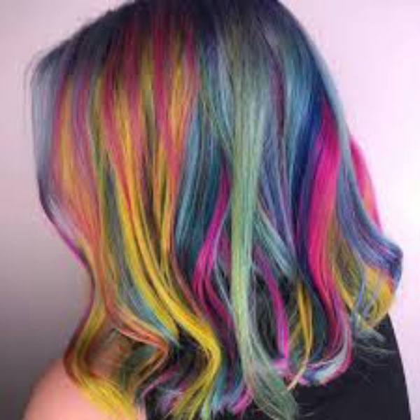 Encontraproduto.com.br - Tinta Spray Para Cabelo 120Ml Azul