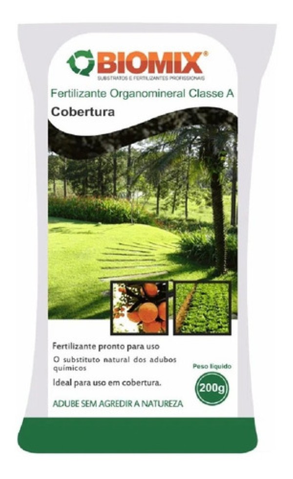 Fertilizante Organomineral Cobertura Biomix