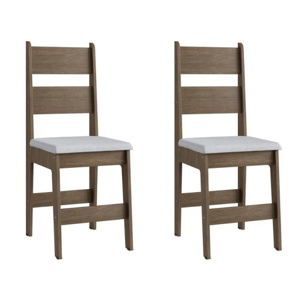 Encontraproduto.com.br - Conjunto 2 Cadeiras MDF Milano Móveis Canção