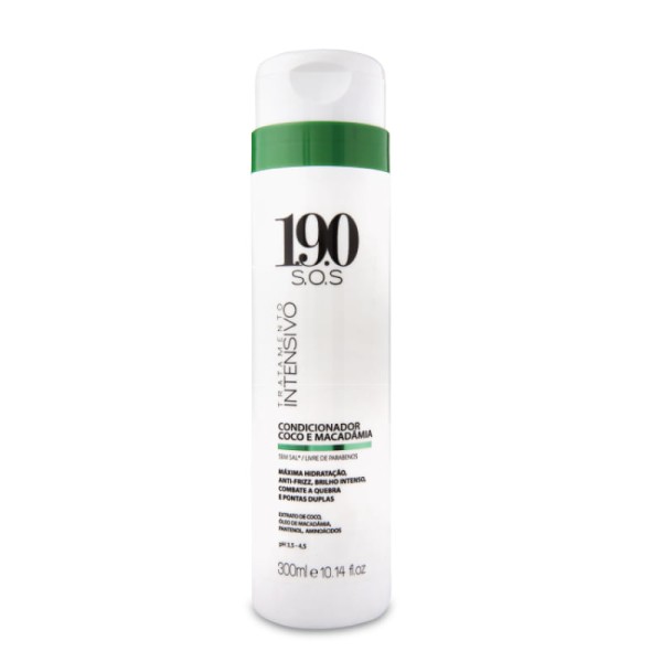 Encontraproduto.com.br - Condicionador Coco E Macadâmia 300ml - 1.9.0 Therapy