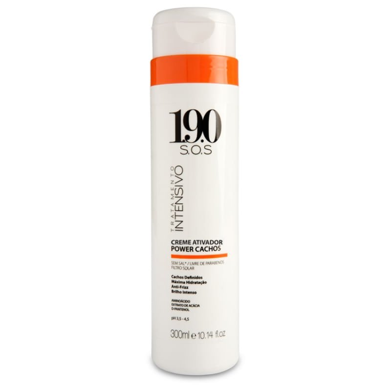 Creme para Cabelos Ativador de Cachos 190 Terapia Capilar Peel Line 300ml