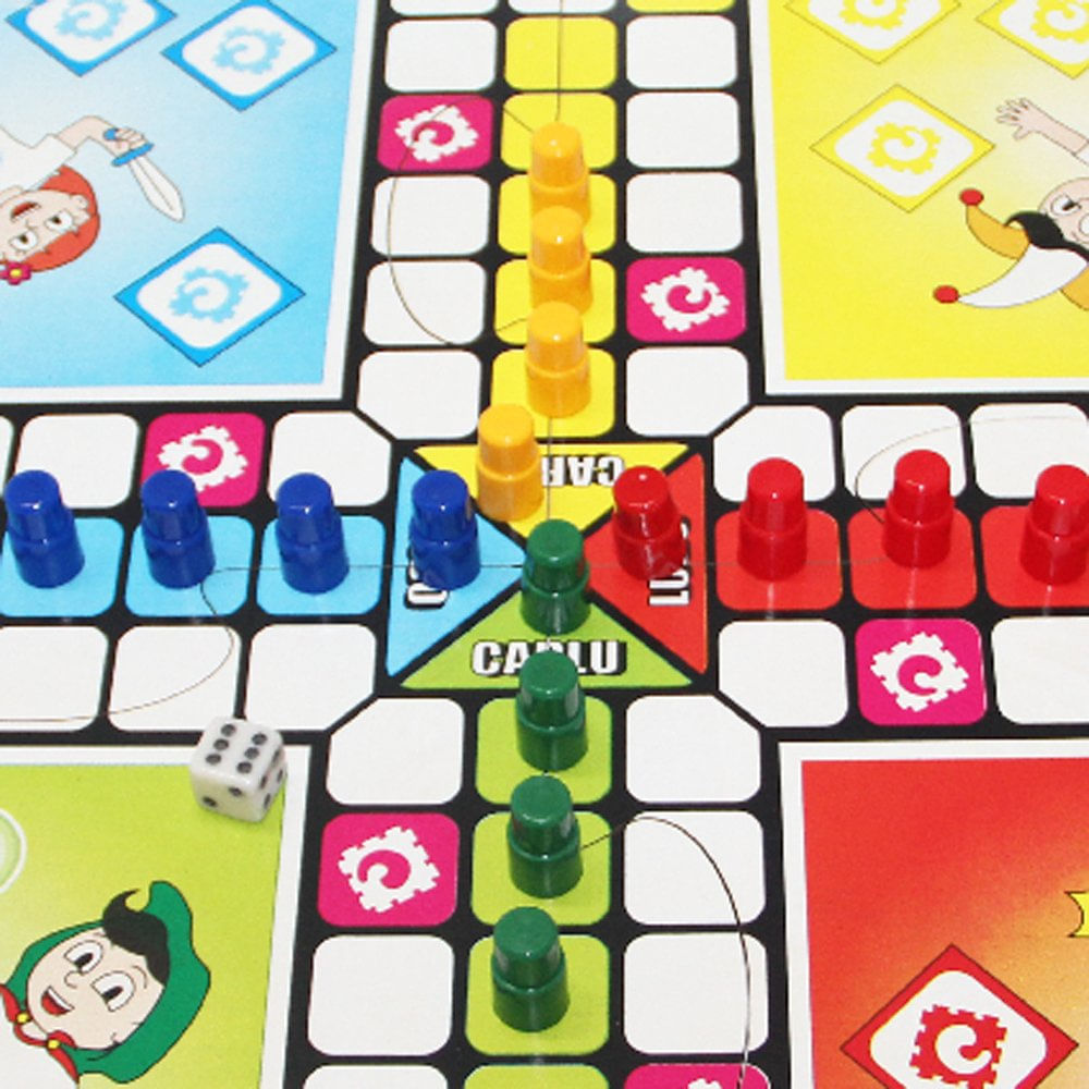 Encontraproduto.com.br - Jogo Ludo - Madeira - 1604 - Carlu