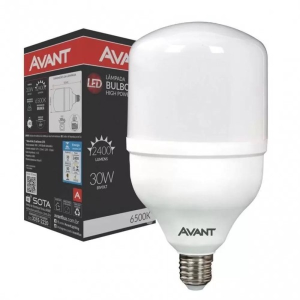 Encontraproduto.com.br - Lâmpada Led Bulbo 75W E27 6500K Avant