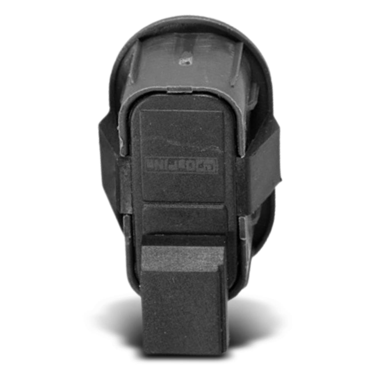 Encontraproduto.com.br - Botão Interruptor Vidro Elétrico Simples Corsa Celta Prisma Montana Lado Direito LED Âmbar
