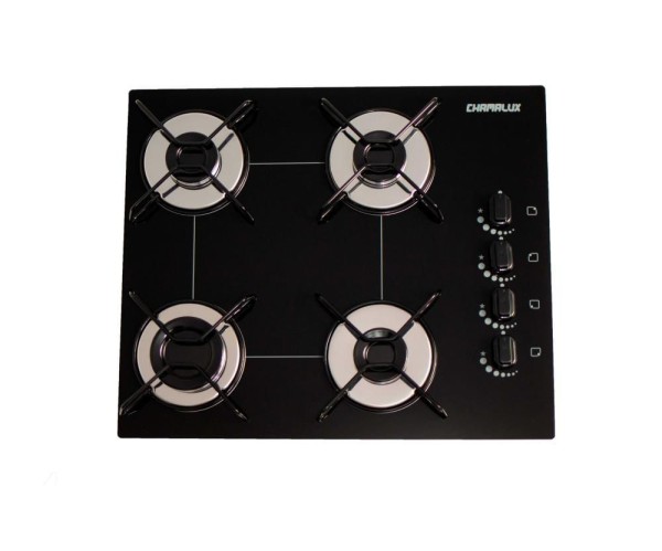 Fogão Cooktop 4 Bocas Preto Bivolt Chamalux