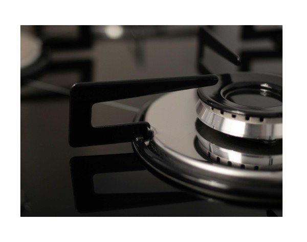 Encontraproduto.com.br - Fogão Cooktop a Gás 4 Bocas Chamalux Ultra Chama Acendimento AutomáticoPreto
