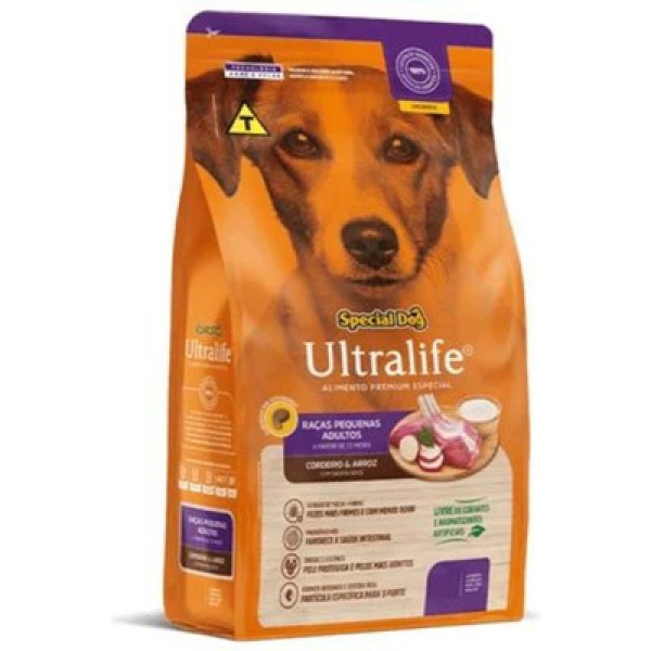 Encontraproduto.com.br - Ração Special Dog Ultralife Frango e Arroz para Cães Adultos Raças Pequenas 15KG