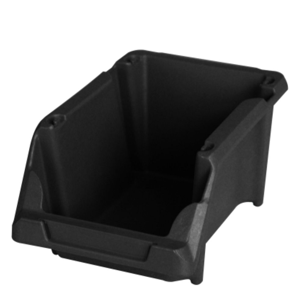 Encontraproduto.com.br - Kit com 6 Gavetas Presto Nº3 Preta Sistema Encaixa