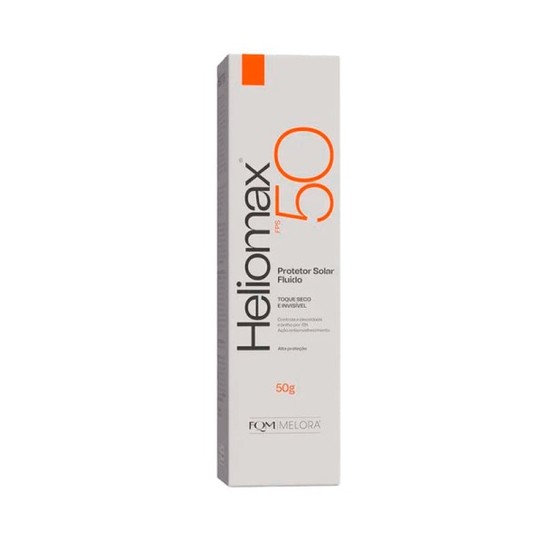 Encontraproduto.com.br - Protetor solar Heliomax FPS 50 fluido sem cor 50g