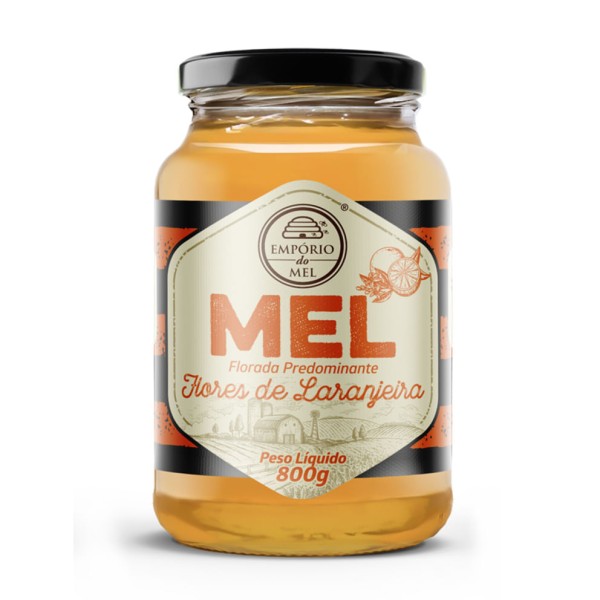 Encontraproduto.com.br - Mel Flores de Laranjeira Empório do Mel 800g