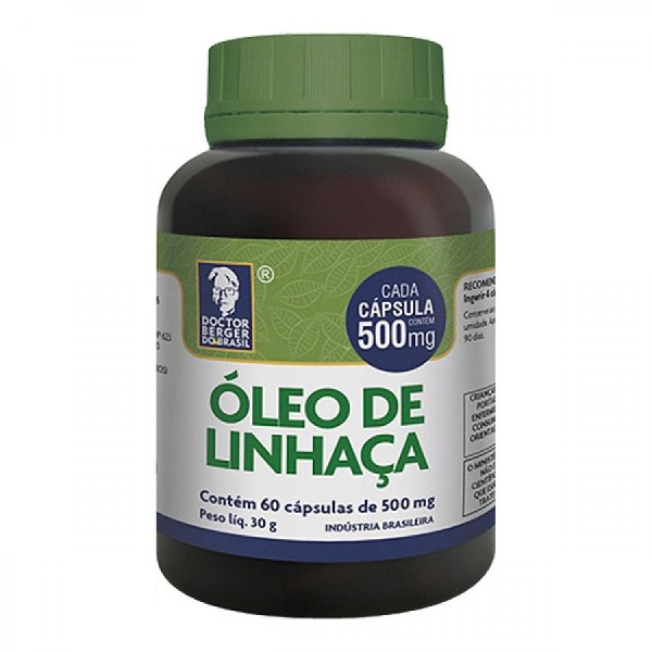 Encontraproduto.com.br - Oleo De Linhaça 500mg Com 60 Cápsulas