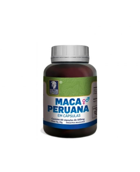 Maca Peruana 500mg com 60 Cápsulas - Doctor Berger