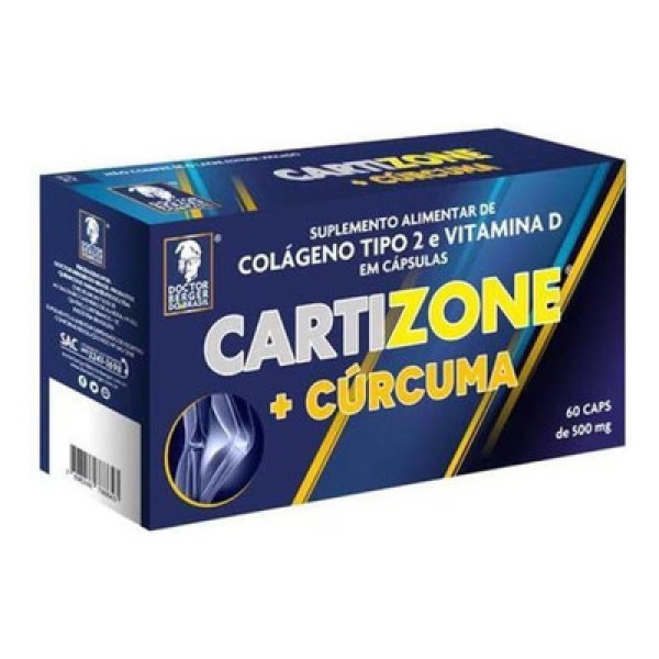 Colageno Cartizone Tipo Ii Curcuma 500mg 60caps Doctor Berger