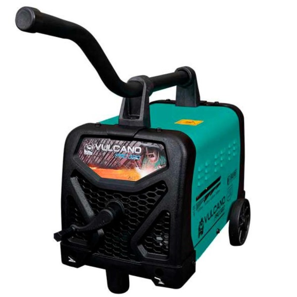 Encontraproduto.com.br - Transformador Vulcano Pro 320 C/Rodas 40-260A 127/220V Mono