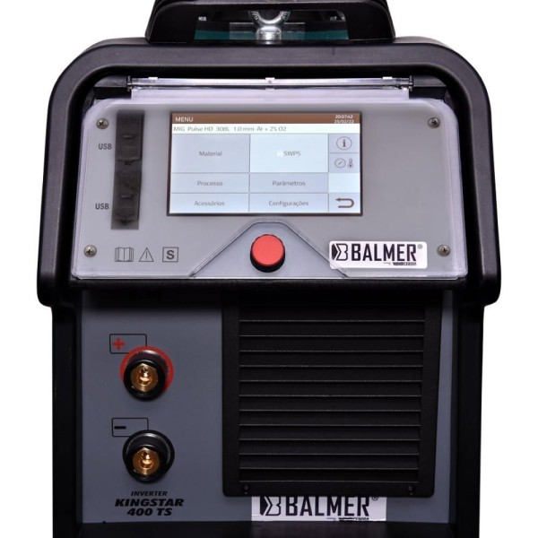 Encontraproduto.com.br - Máquina de Solda Inversora Multiprocessos Kingstar 400 TS 10-400A 380V 30087210 Balmer