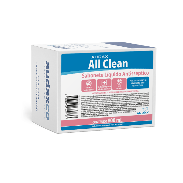 Encontraproduto.com.br - Sabonete Líquido Refil Antisséptico 800ml All Clean
