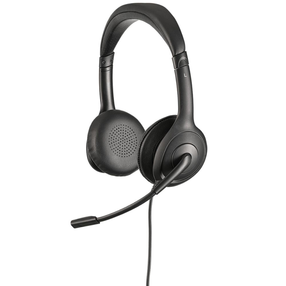 Encontraproduto.com.br - Headset Biauricular WHS60 DUO Usb Microfone Flexível