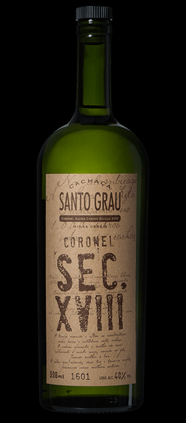 Encontraproduto.com.br - Cachaça Santo Grau Coronel Xavier Chaves Século XVIII