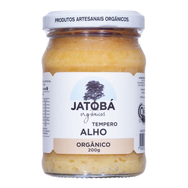 Encontraproduto.com.br - Tempero de Alho Orgânico Jatobá 200g
